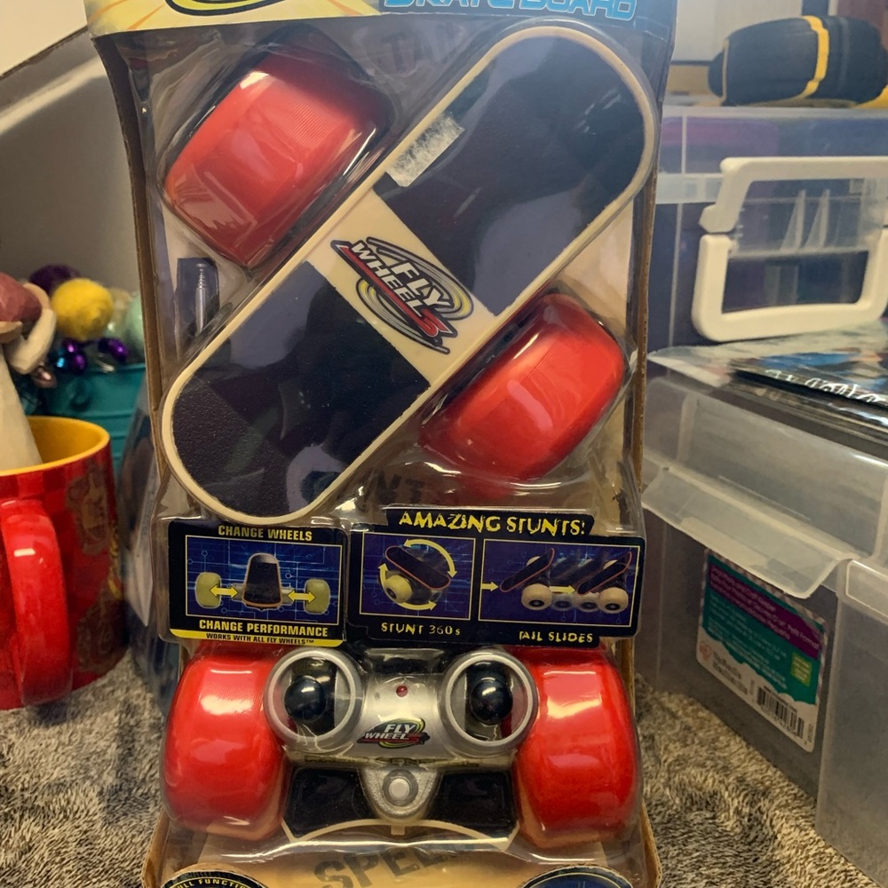 Remote control skateboard vintage kids toy brand new still in box